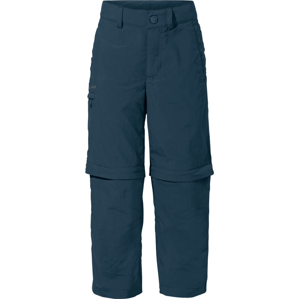 VAUDE Detective Antimos Zip-Off Trekkinghose Kinder dark sea uni