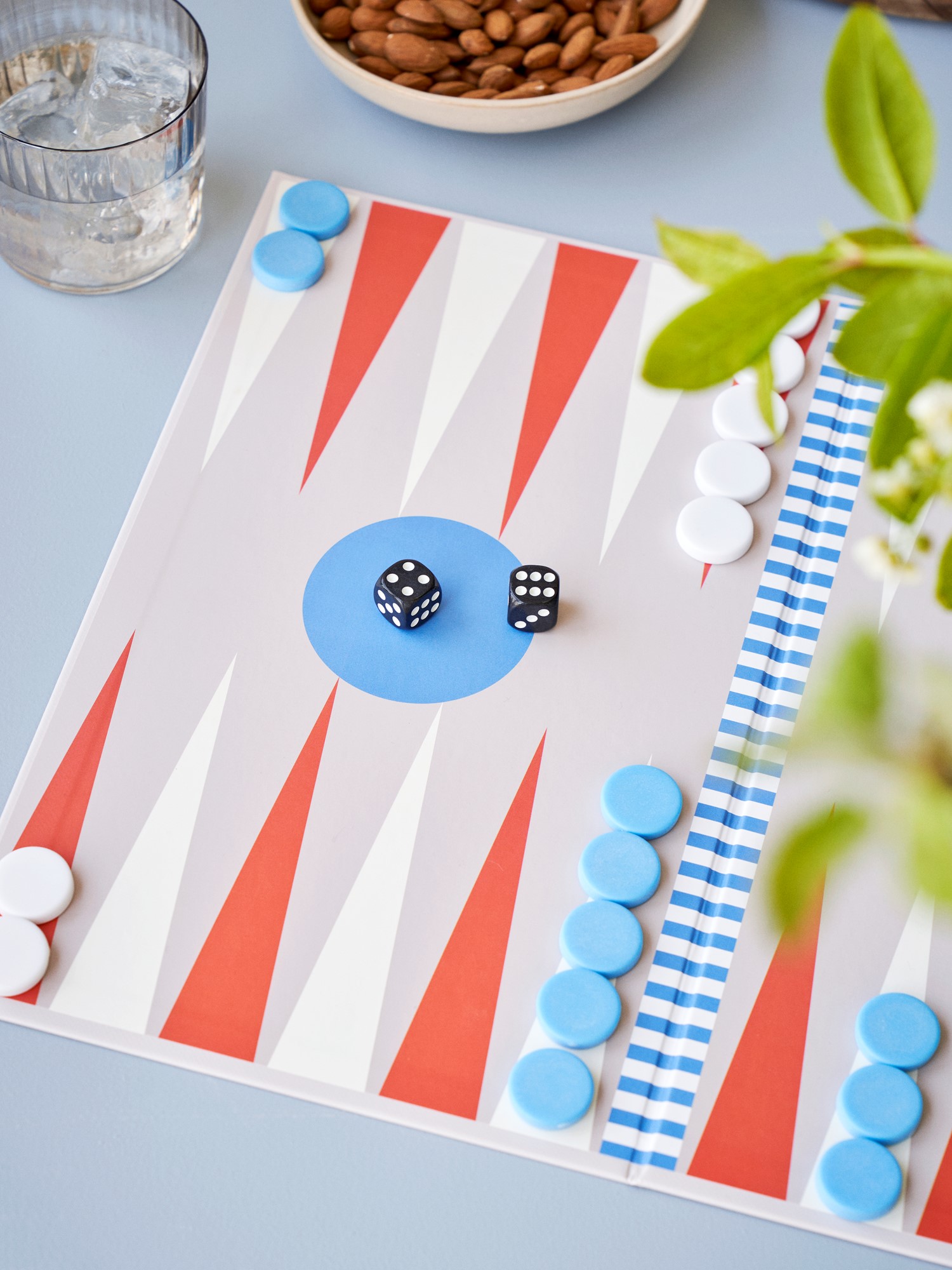 Backgammon | Papir. 42,5 x 34 x 0,3 cm. | Multi | Printworks