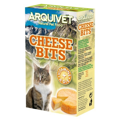 Petiscos Arquivet para gatos sabor queijo