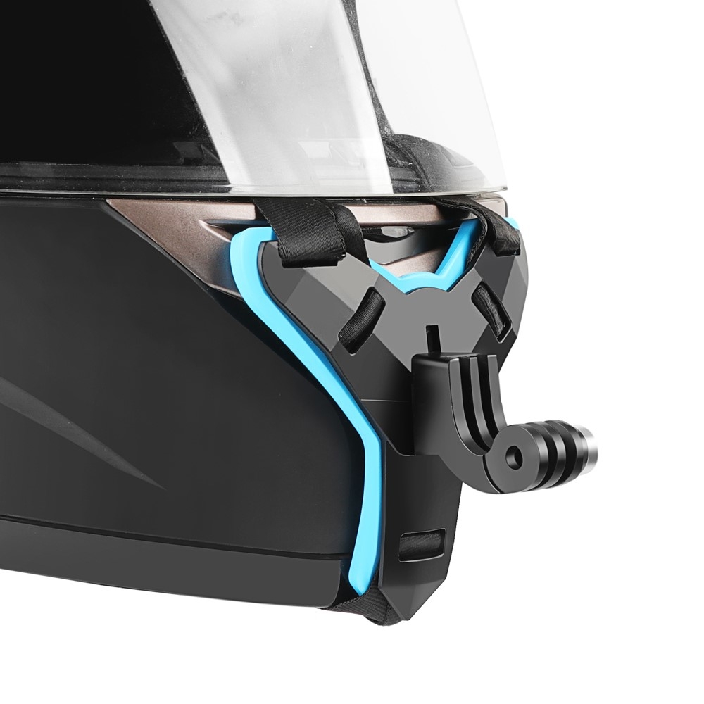 Universal Motorrad Helm Halterung für GoPro - Schwarz