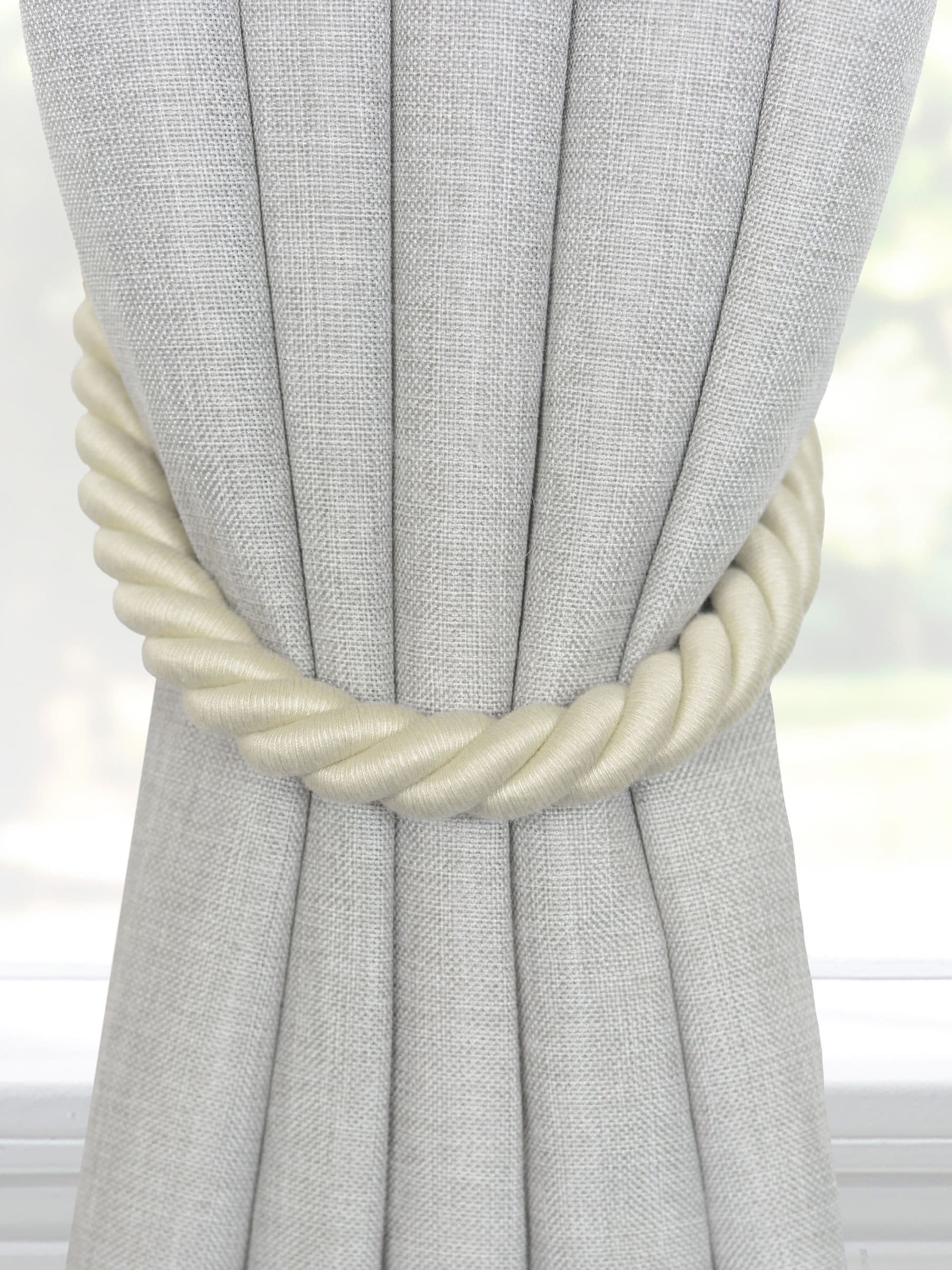 Laura Ashley 1 Pair of Rope Curtain Tiebacks