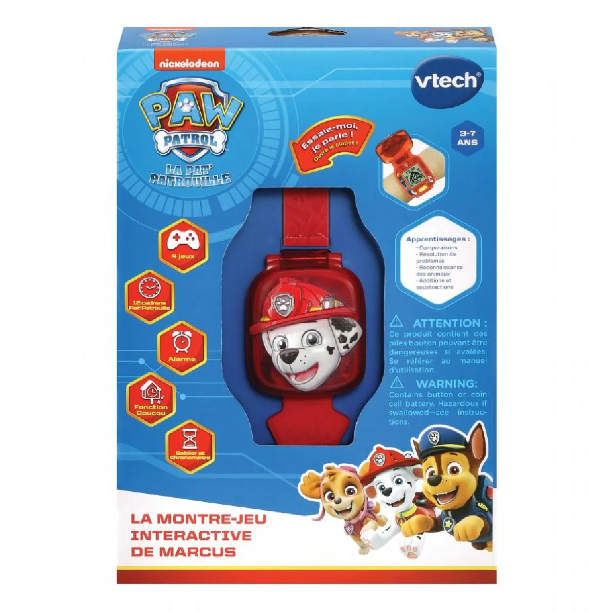 VTECH Pat Patrouille Montre-Jouet