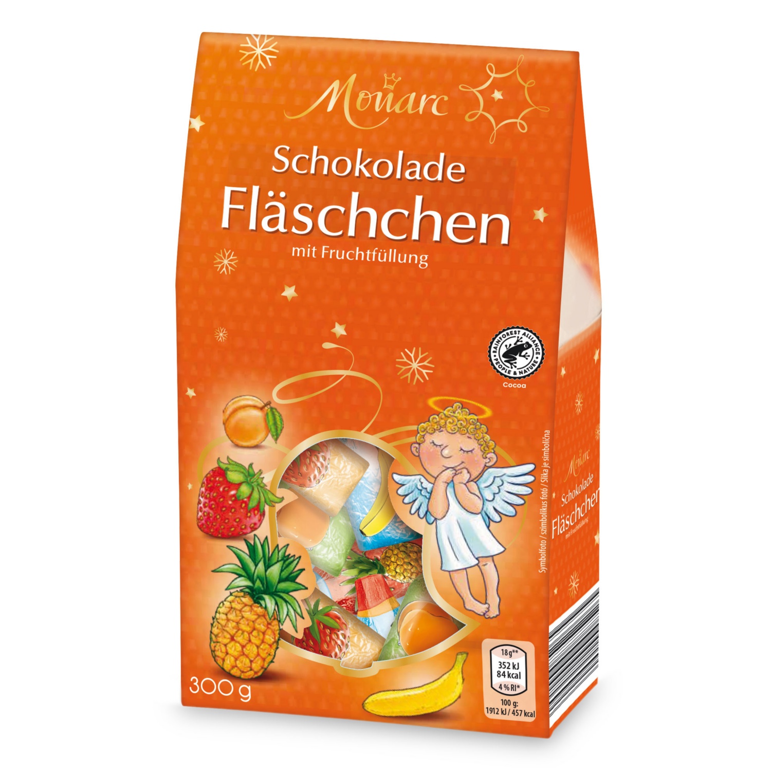 MONARC Schokofläschchen, Alkoholfrei 300 g
