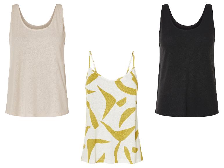 Linnen dames top