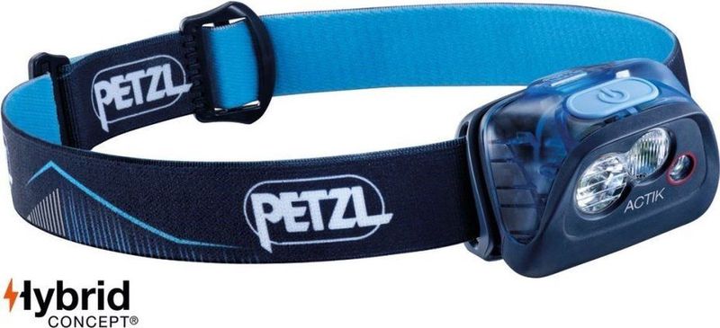 Petzl - Actik - Hoofdlamp - Blauw - 450 Lumen