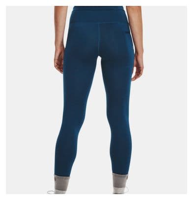 Collant Thermique Under Armour OutRun the Cold Bleu Femme