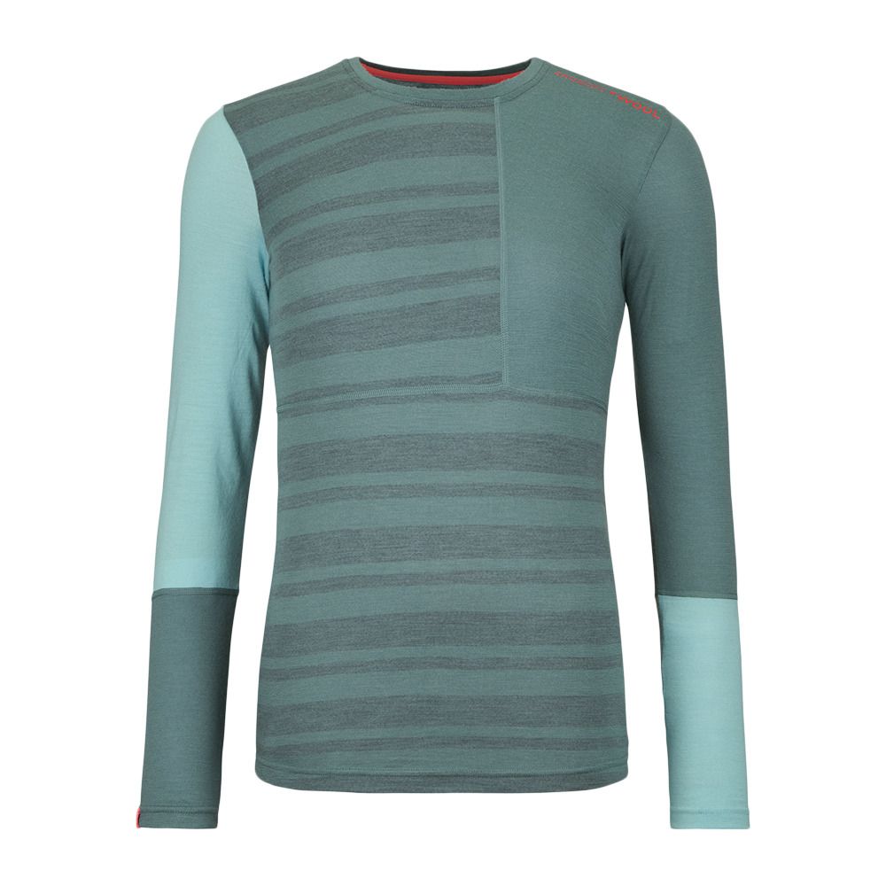 Ortovox 185 ROCK'N'WOOL - Sous-couche Femme arctic grey