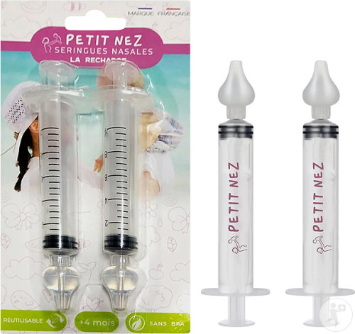 Petit Nez Seringues Nasales Pour Bébé 2 Pièces