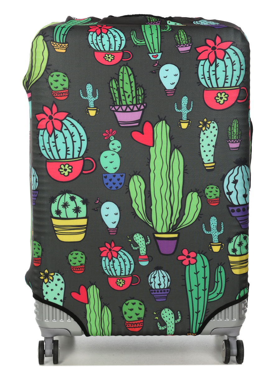 Housse de valise Periea Cactus L
