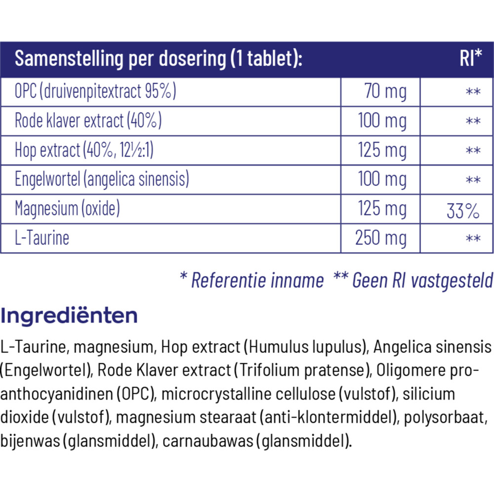 2x Vitakruid Feminosan 90 tabletten