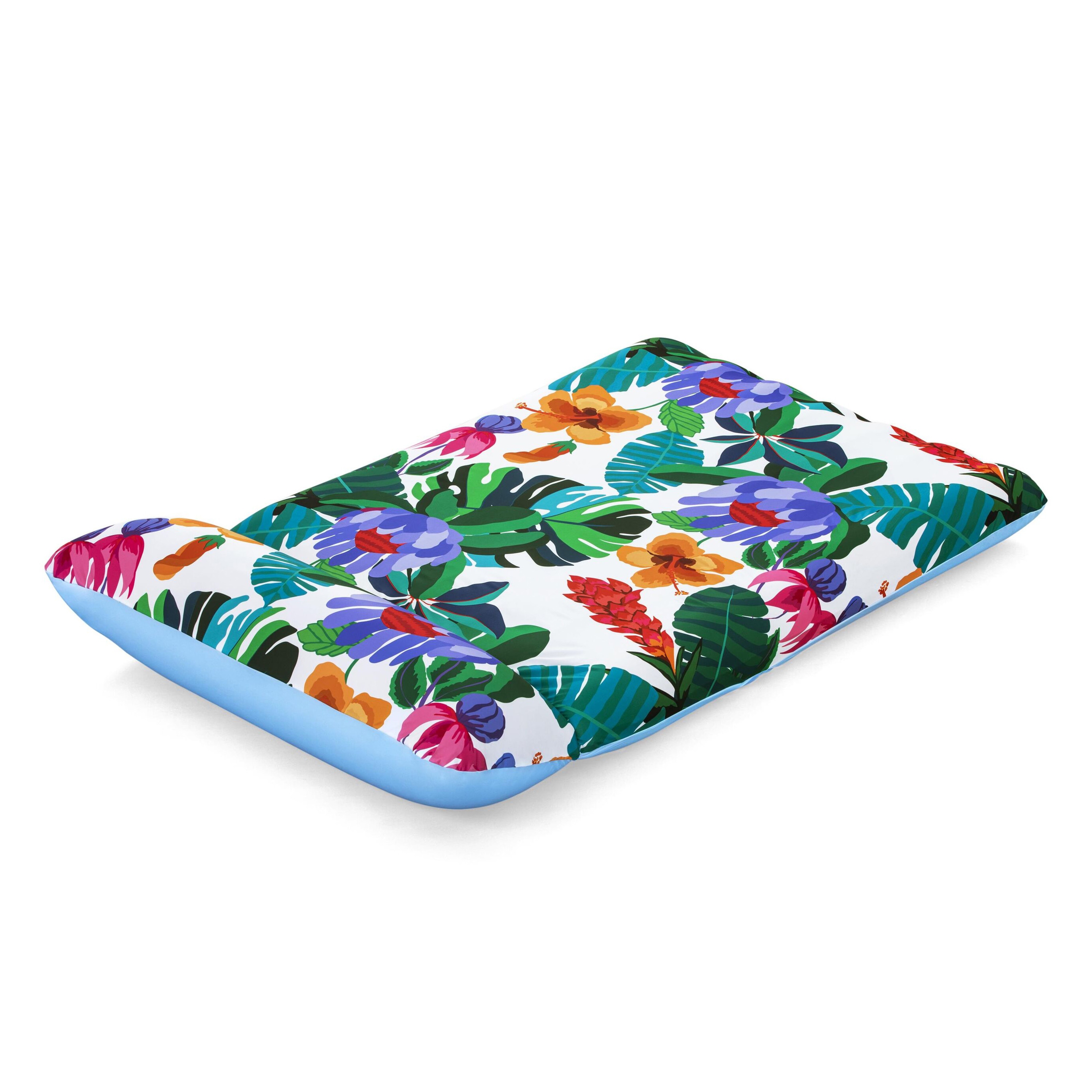 Luftmatratze Blissful Drifter mit Textilbezug 183 x 124 cm