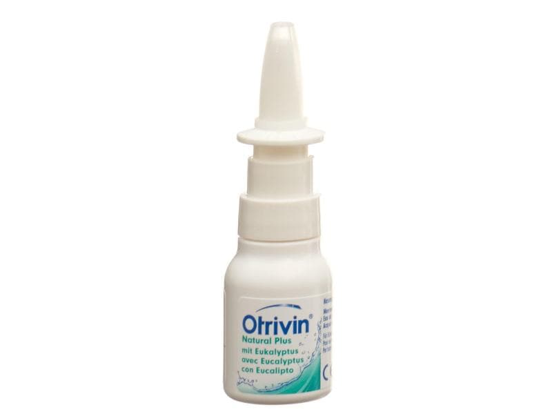Otrivin Nasenspray Natural Plus mit Eukalyptus 20 ml Nasenspray mit Eukalyptus