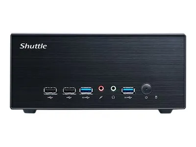 Shuttle XPC slim XH510G2 - Barebone - Slim-PC LGA1200 sokkel - Intel H510 - uden CPU - RAM 0 GB - Gigabit Ethernet