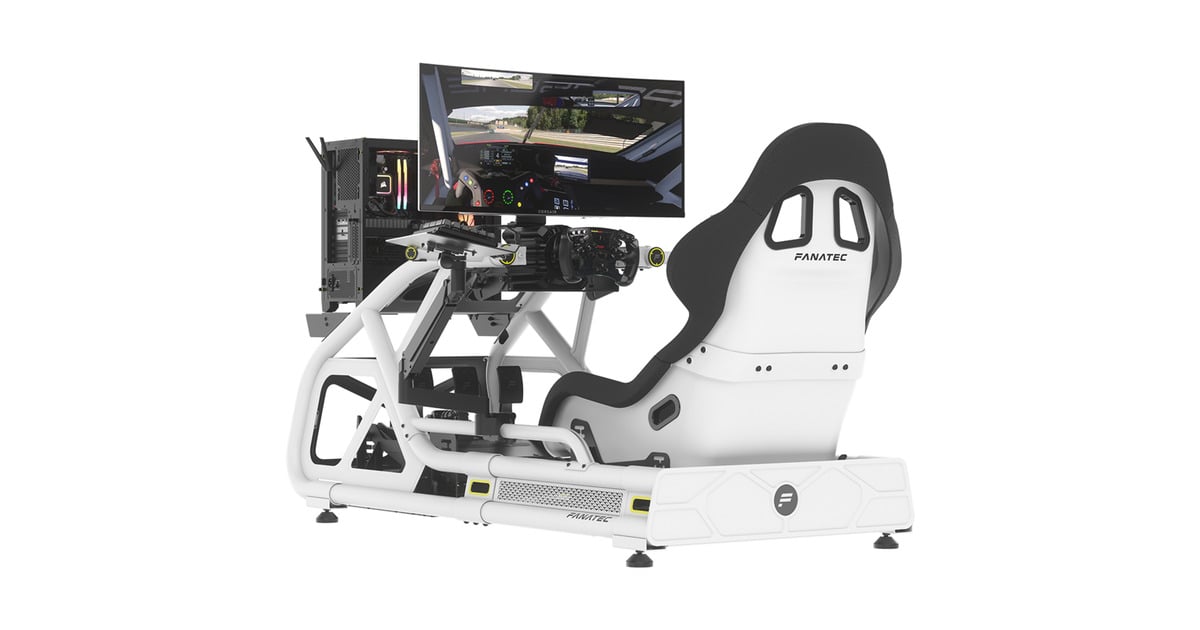 FanatecClubSport Cockpit racing simulator  (Wit)