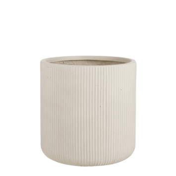 Bloempot Nuovo beige Ø 30 cm