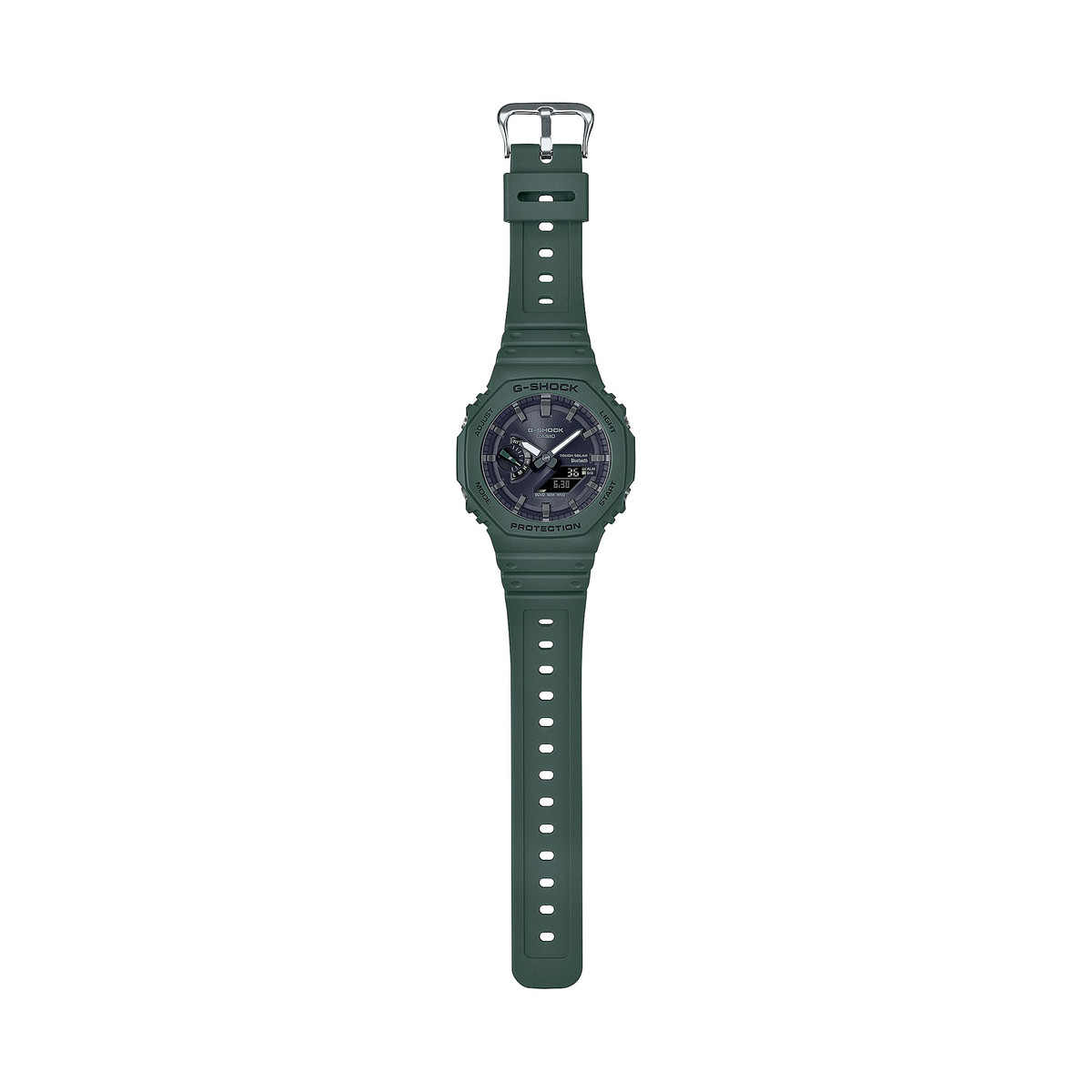 Montre G-SHOCK homme bracelet résine vert sapin