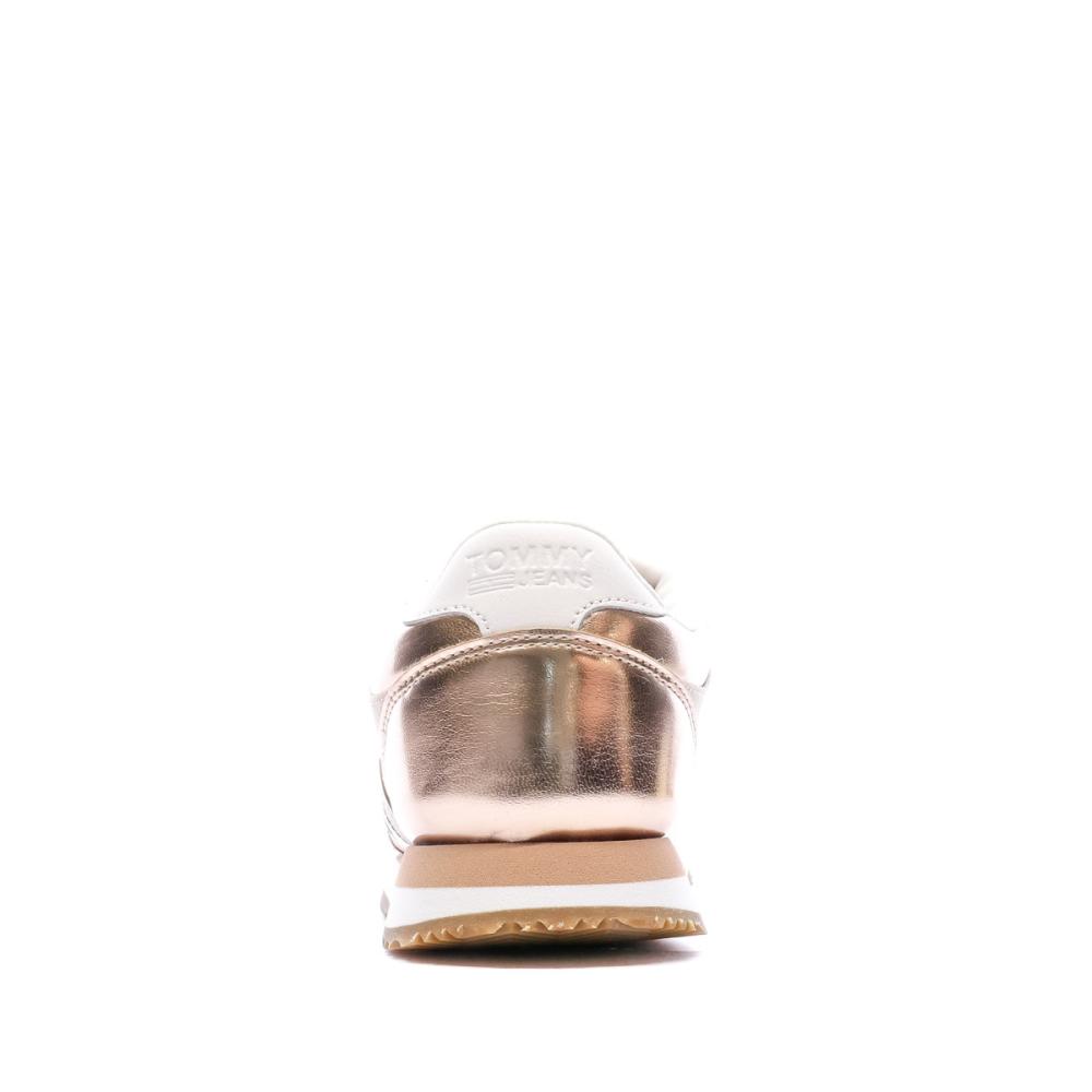 Tommy Hilfiger Baskets Rose Gold Femme Tommy Hilfiger Casual Retro