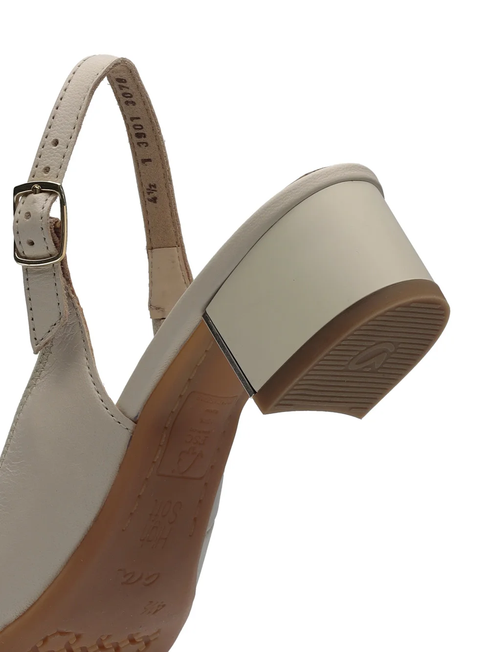 Pumps Nizza platin marmor
