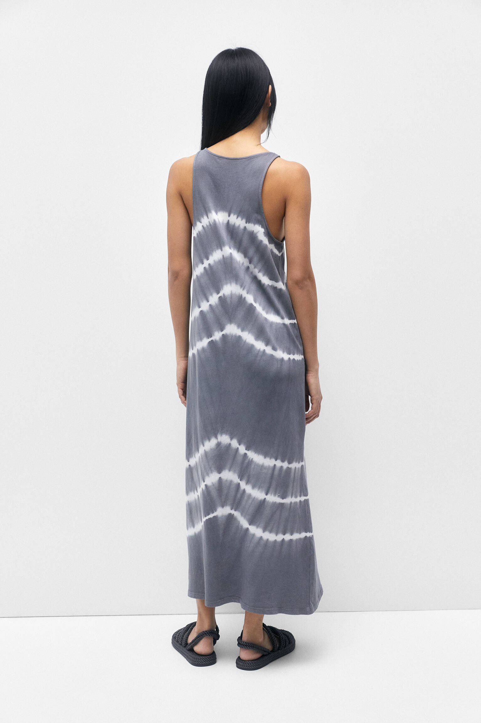 VESTIDO MIDI TIE-DYE - 0-012
