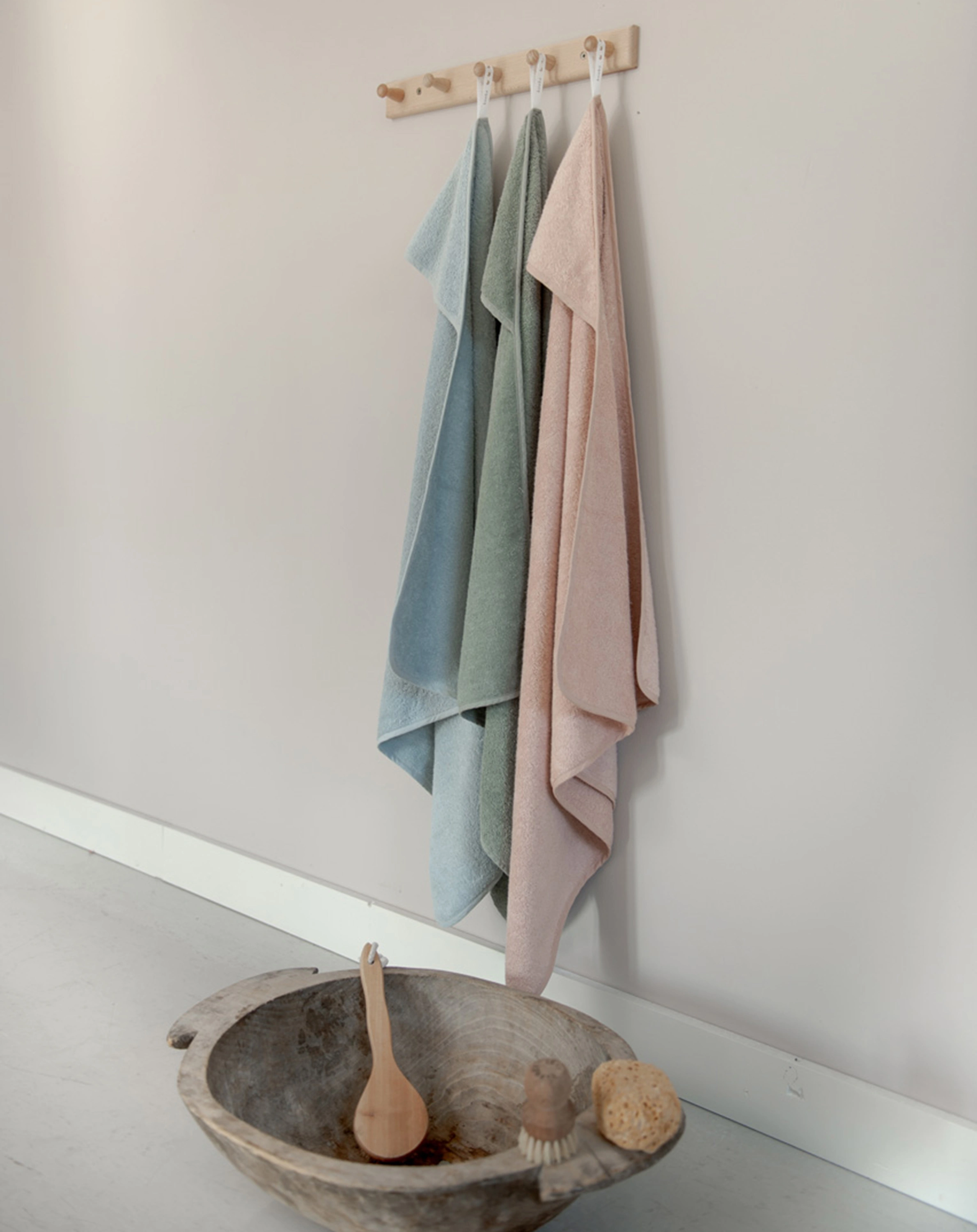 Badecape DIJON DAILY in shadow green