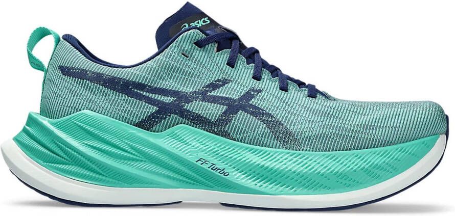 ASICS Superblast. Hardloopschoenen Unisex-AURORA GROENE BLAUWE UITSTRALING