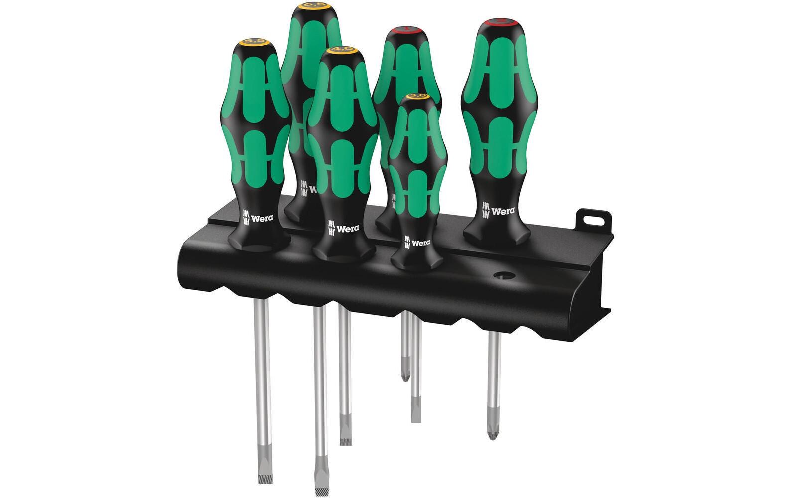 Schraubenzieher-Set Kraftform 334/6 RackSchraubendrehersatz Kraftform Plus