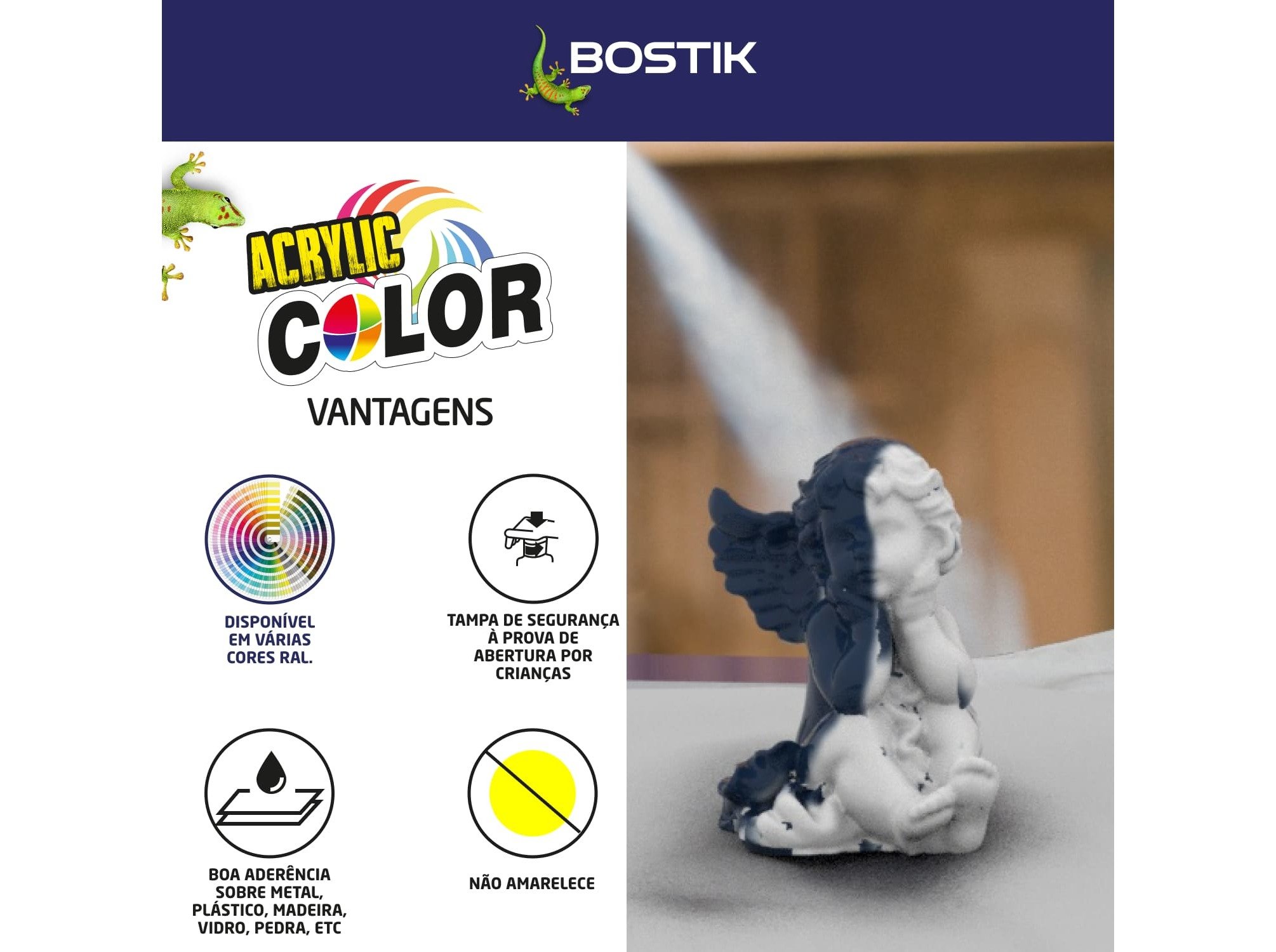 SPRAY ACRYLIC BOSTIK AZUL SAFIRA 400ML