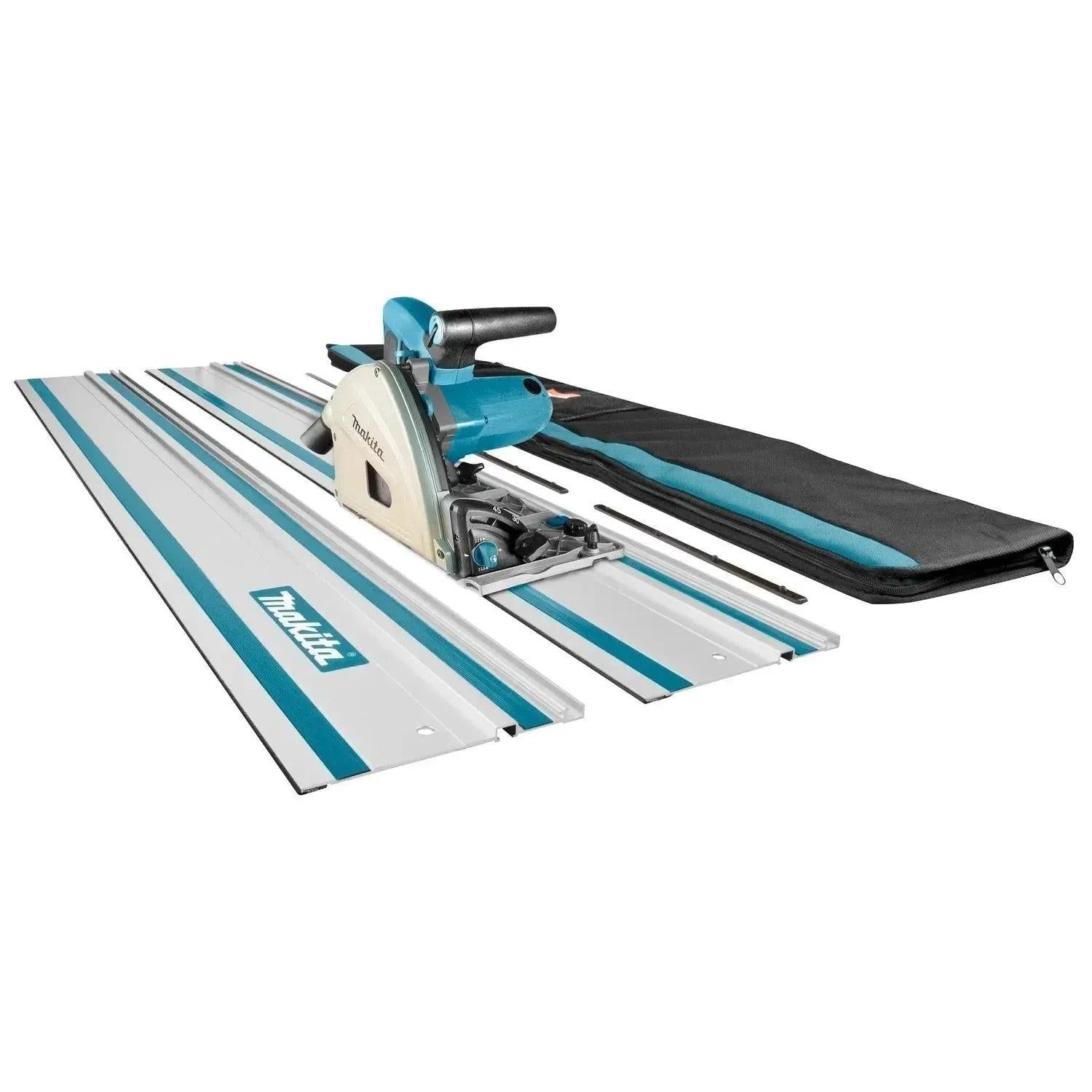 Makita SP6000J1X Invalzaag 165mm 1300W in Mbox   Geleiderail 1500mm   Foudraal