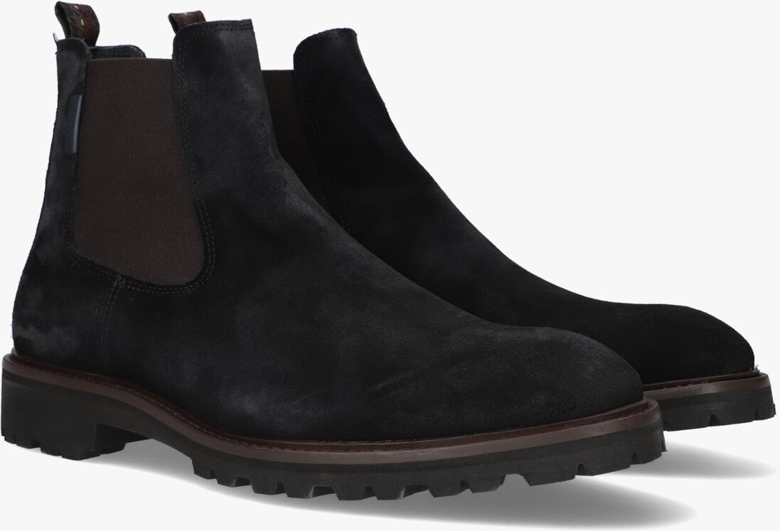 FLORIS VAN BOMMEL zwarte floris van bommel chelsea boots sfm-60018