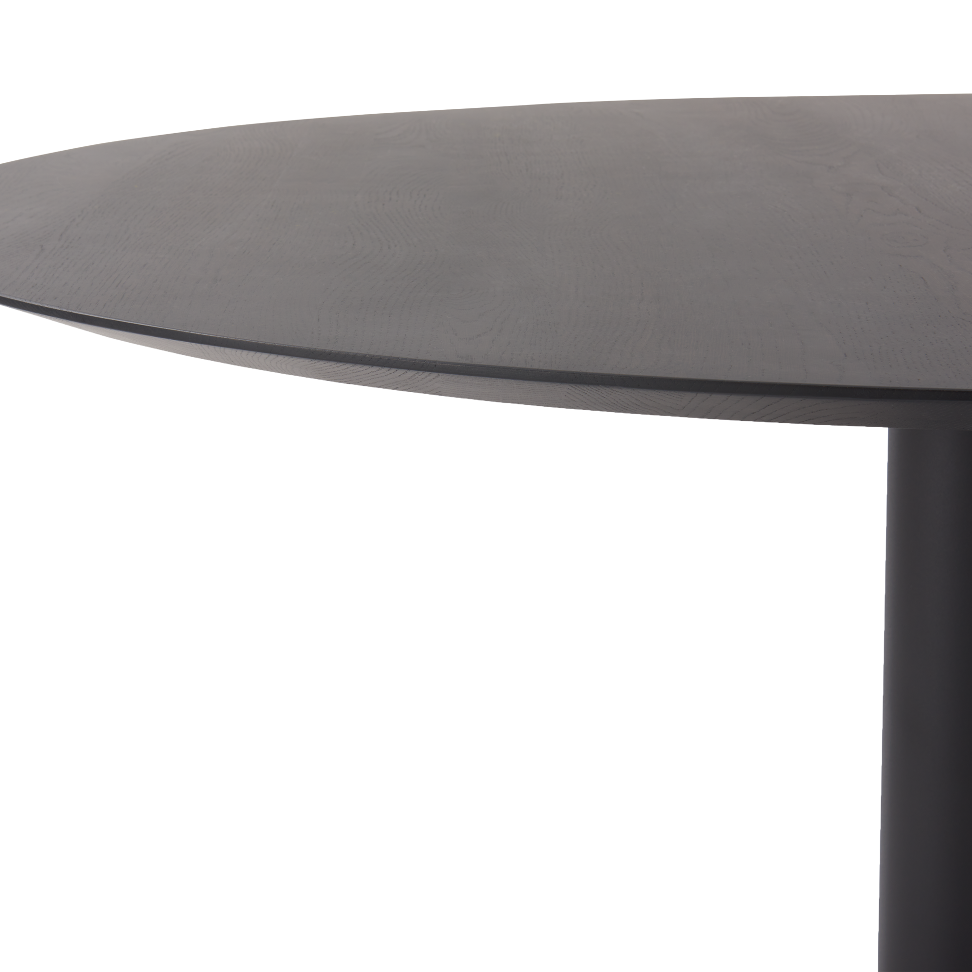 Eettafel Colon Ø140 eiken choco