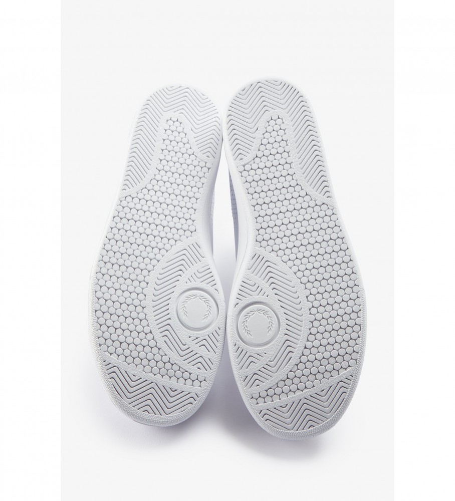 Tênis de couro Fred Perry B721 branco