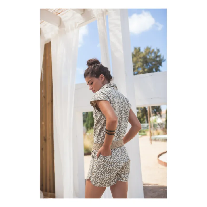 Marlot Paris Combinaison Tina - Collection Femme | Léopard