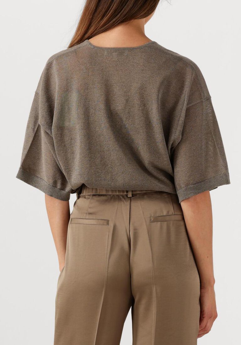 bruine dante6 top revel metallic cardigan