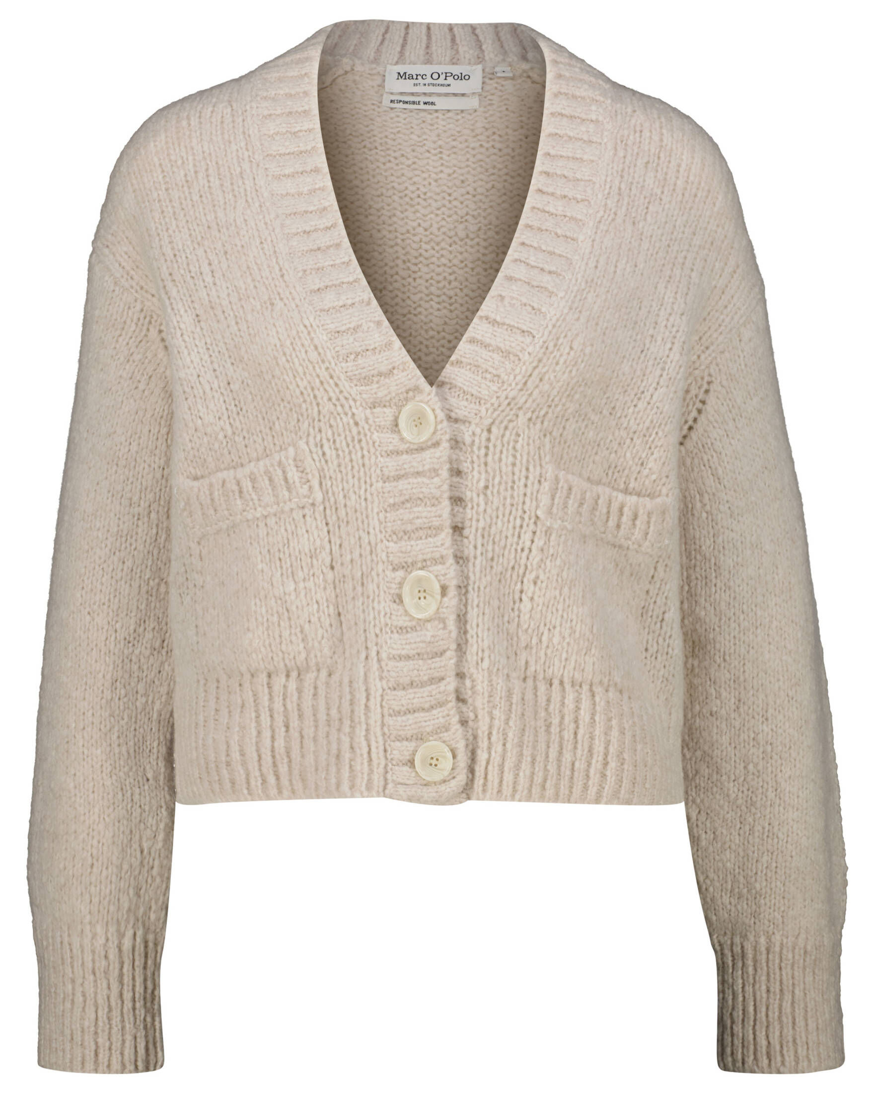 Marc O'Polo| Damen Strickjacke mit Wolle
