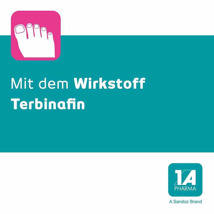 Terbinafin-1A Pharma Nagellack gegen Nagelpilz, 3.3 ml