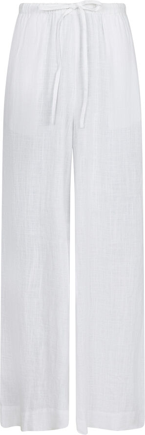 Neo Noir Lissabon Soft Linen Pants White