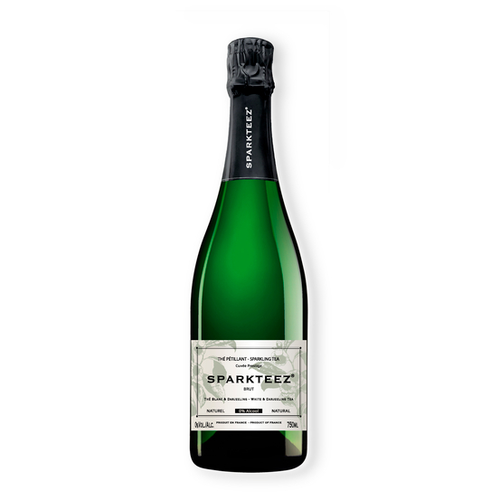 Bouteille de Thé blanc pétillant Sparkteez 750ml