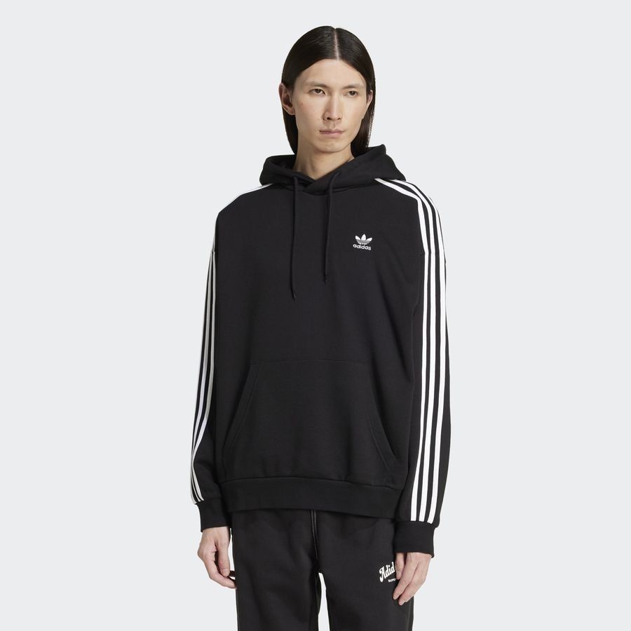 Adidas Original Sweat-shirt à capuche coupe baggy Adicolor