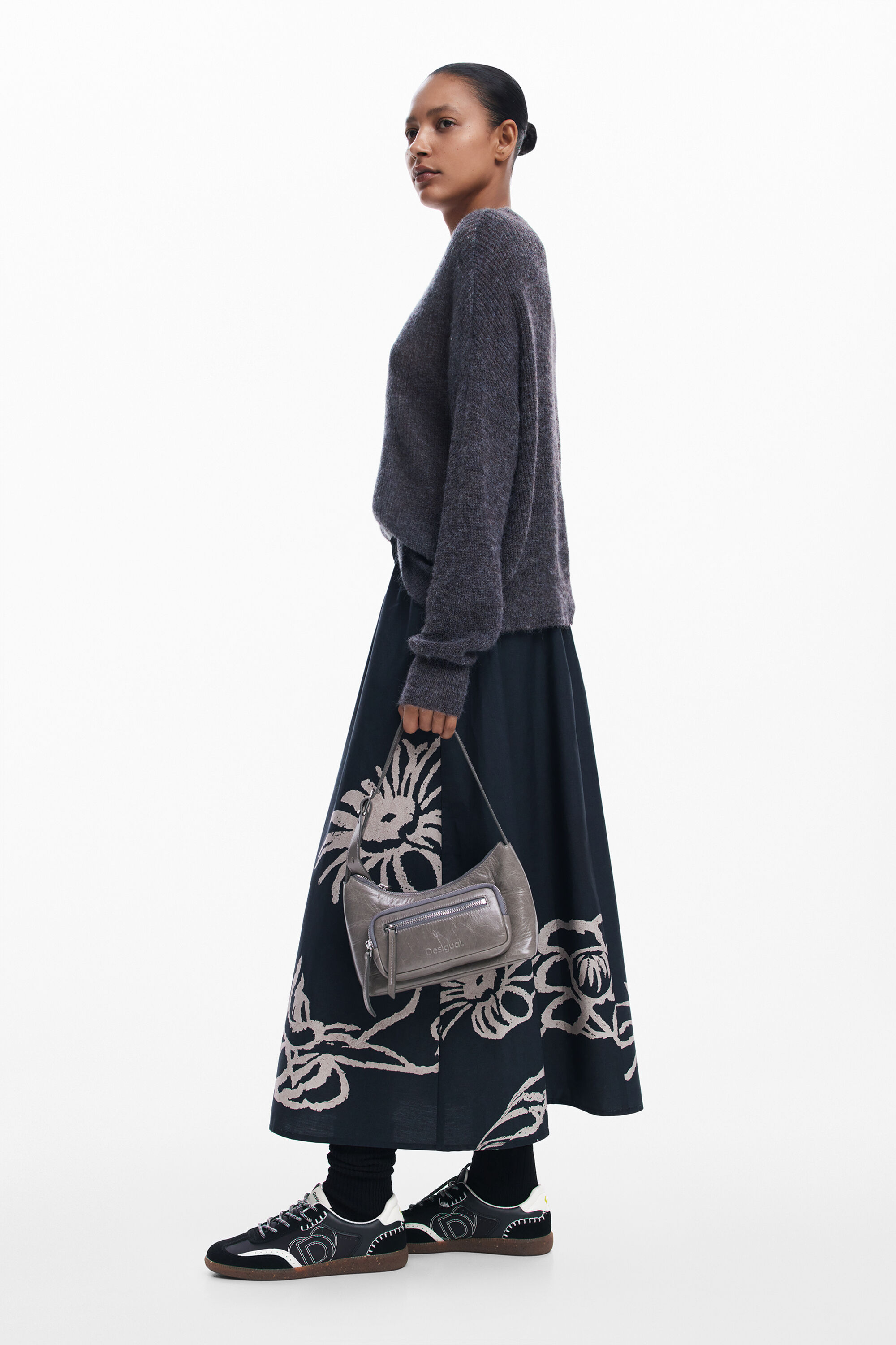 Saia longa floral