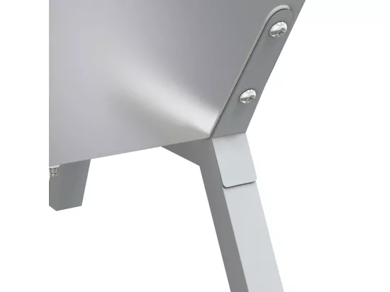 Ensemble de grille et de plateau automatique pour barbecue inox