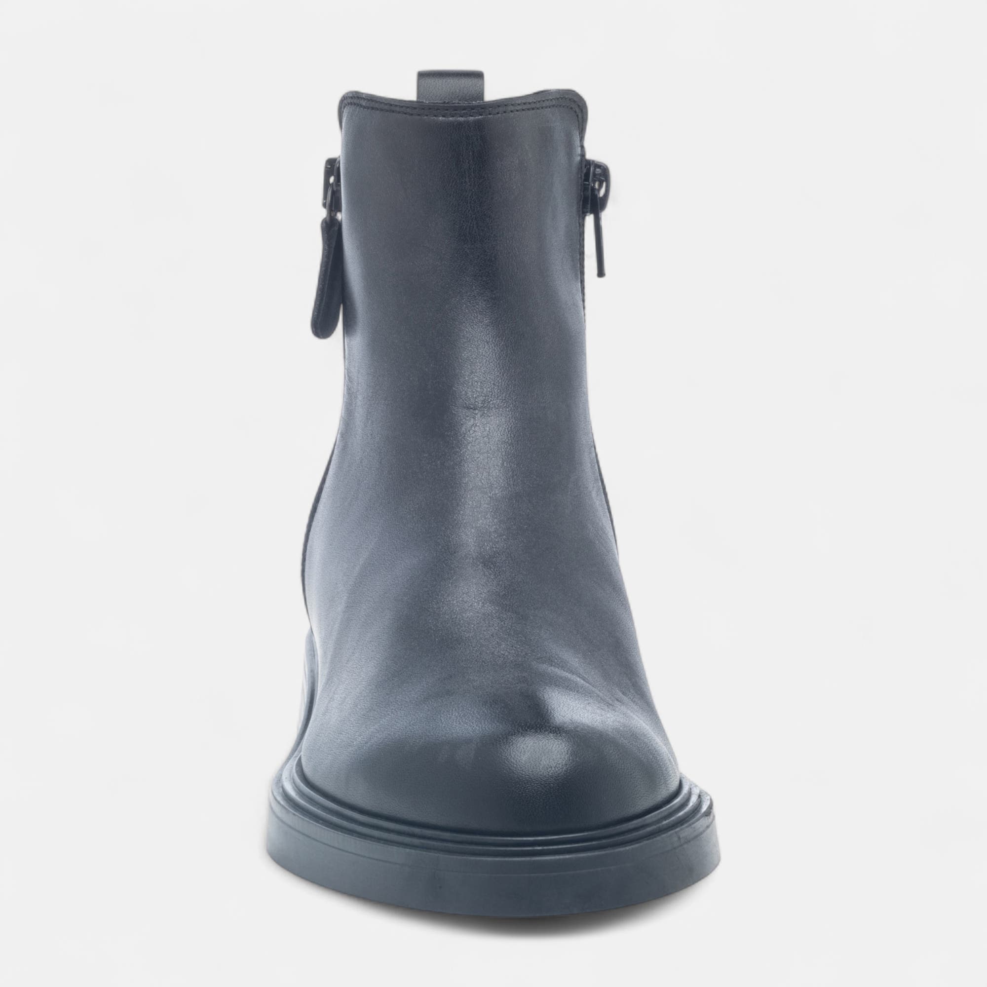 Bottines Femme en cuir noir