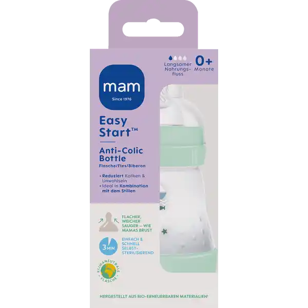 Babyflasche Easy Start Anti-Colic 160 ml, 0+ mint