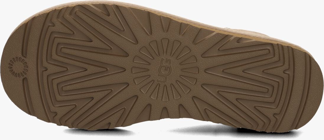 beige ugg vachtlaarzen w classic mini ii