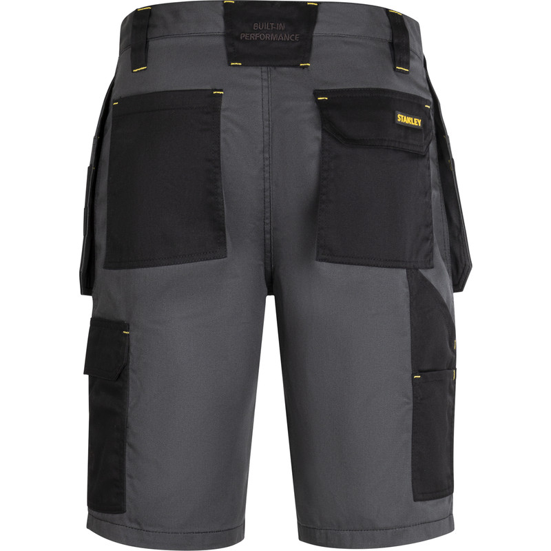 Stanley werkshort met holsterzakken 32 zwart