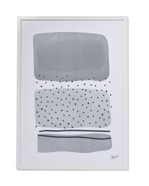 cadre photo 50x70 bois blanc