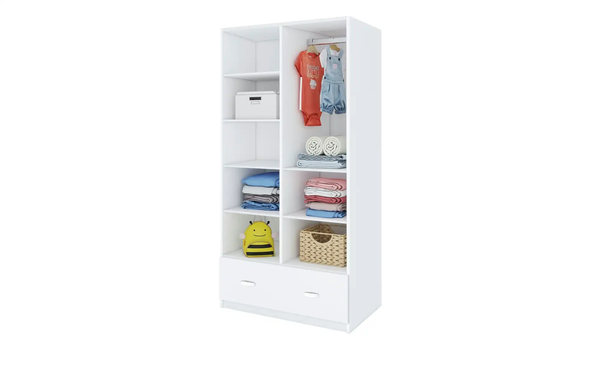 Kleiderschrank Nordic White