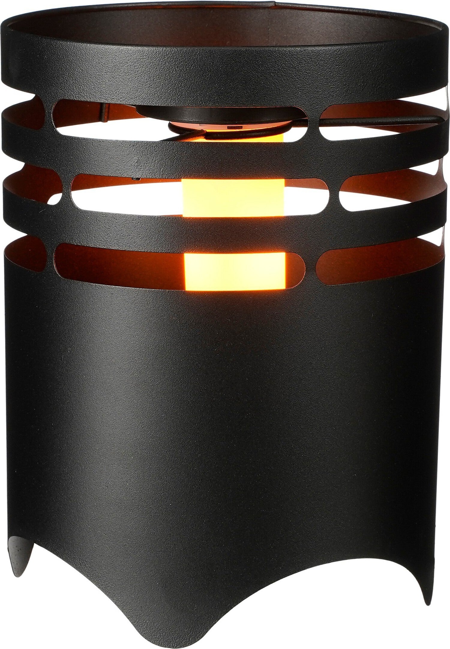Luca Lighting solar tafellamp zwart D 19 H 25 cm