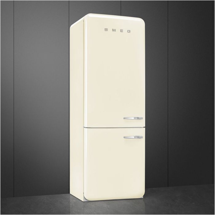 SMEG Kühl-Gefrierkombination 50's Retro Style FAB38LCR5 Creme