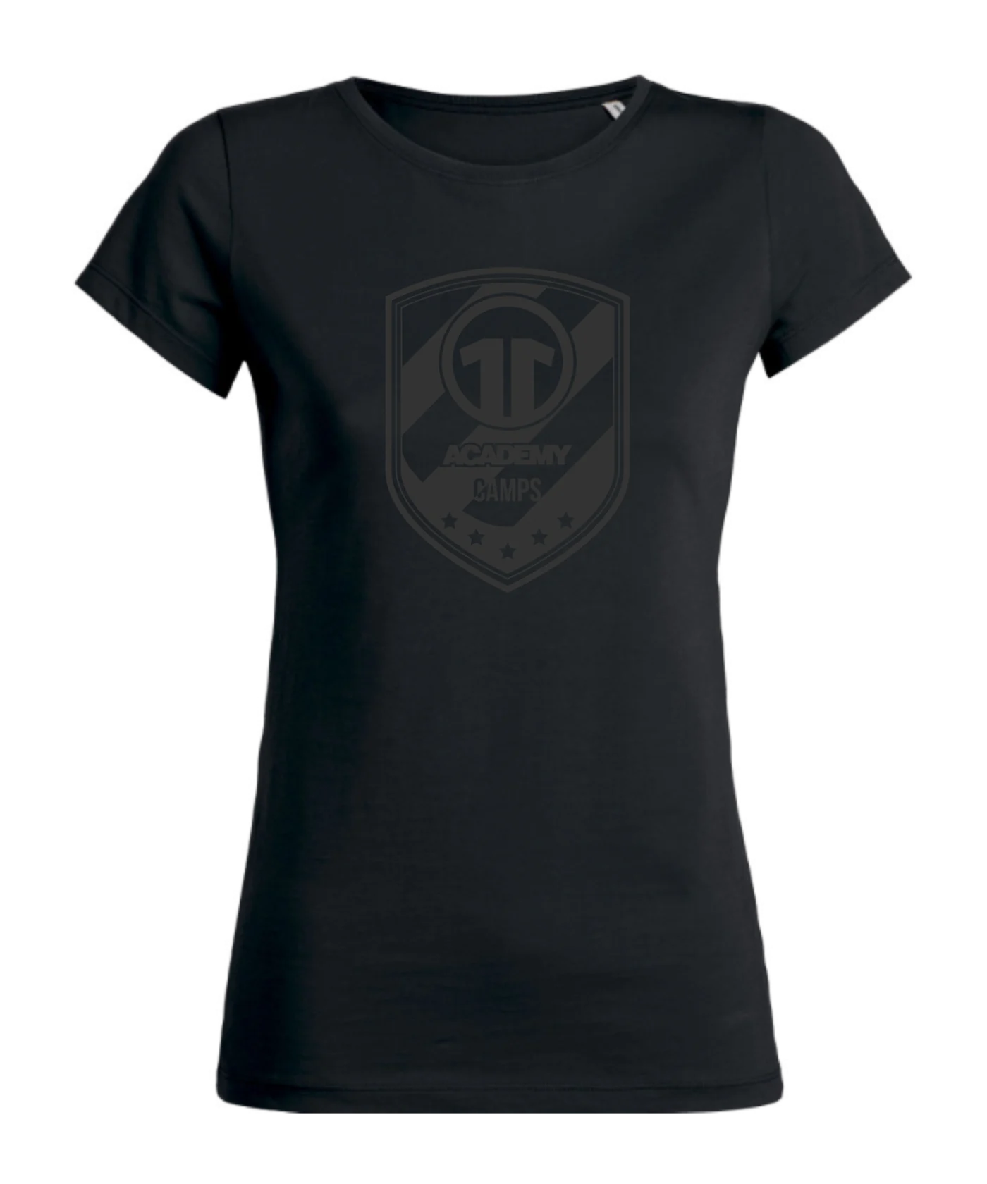 11ts Academy Women Shirt Allblack Schwarz