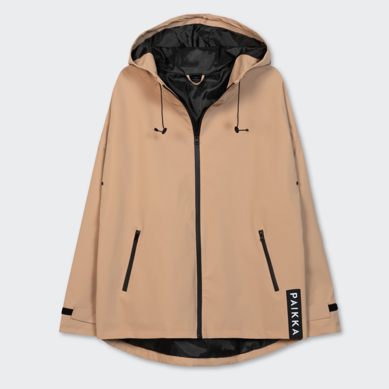 Paikka Regenjacke Taupe Unisex